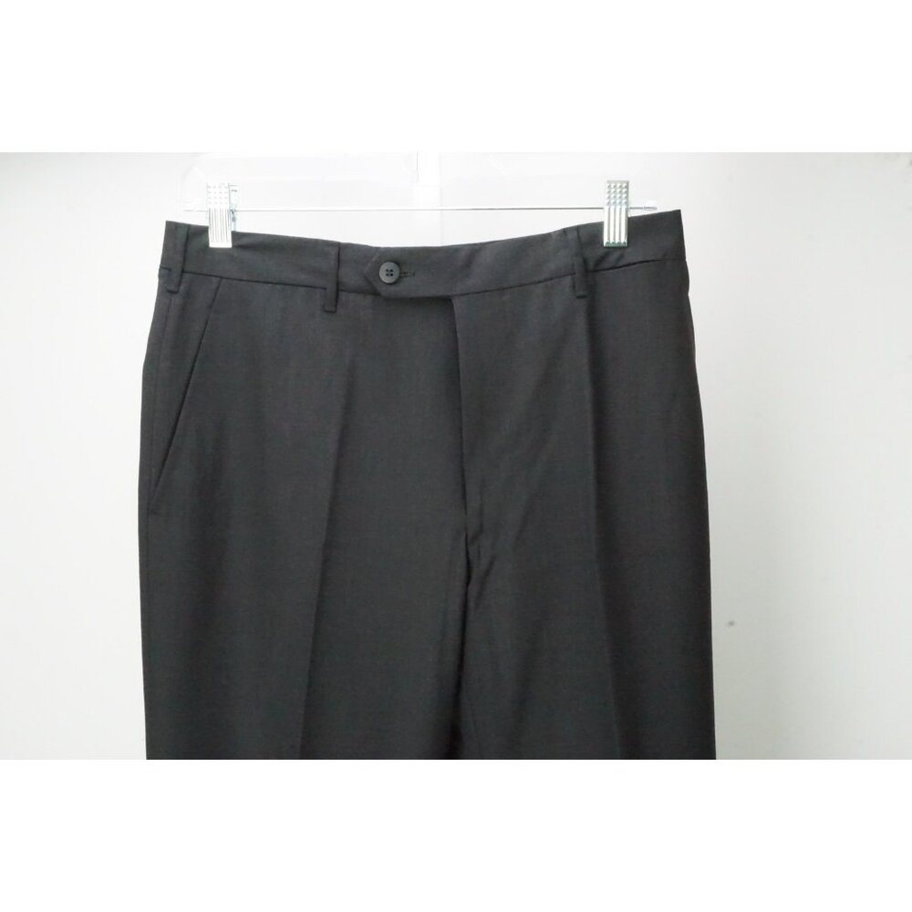 Rota Duke Dark Gray 100% Wool Mens Dress Pants Trousers Sz 46EU BRAND NEW